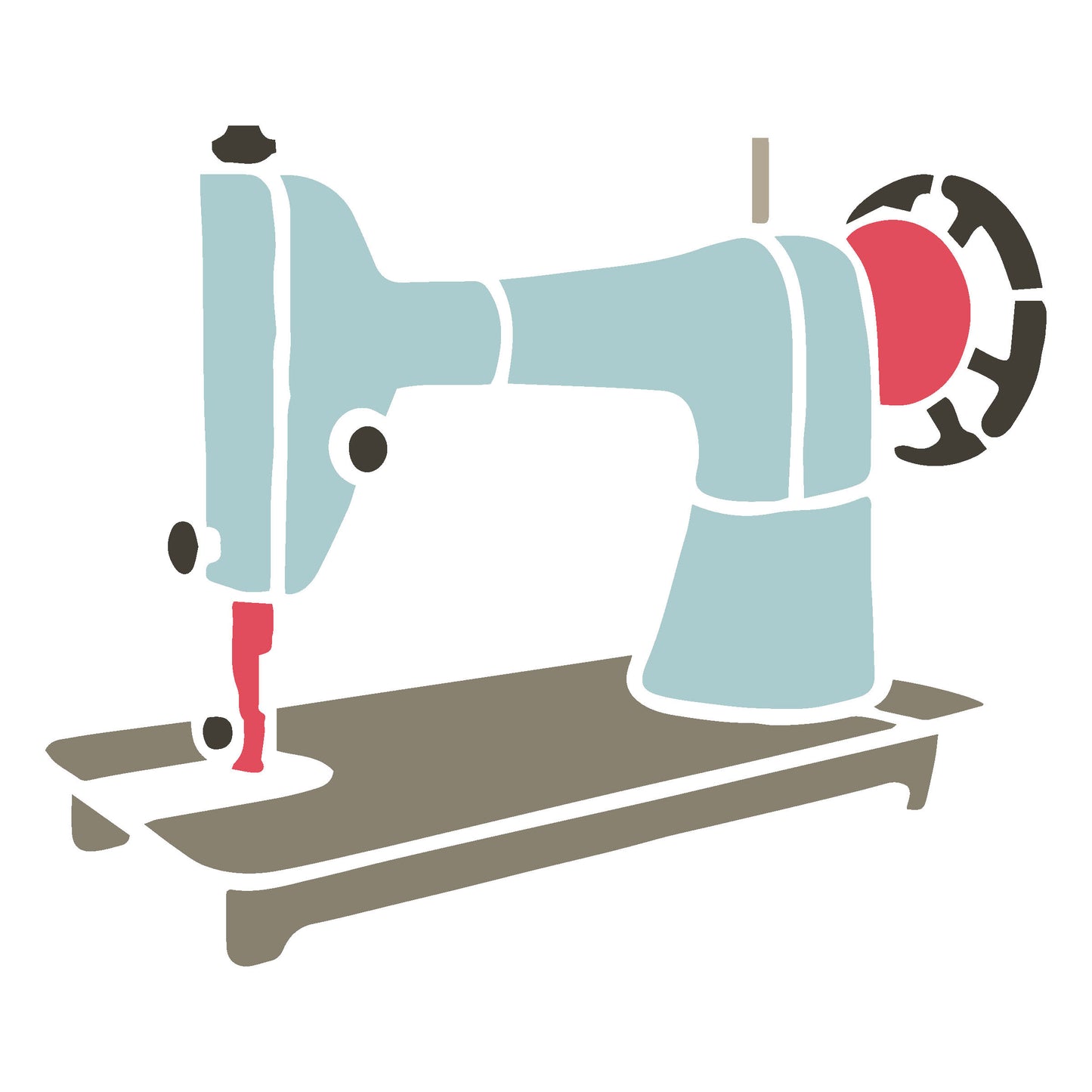 MaxxxMart - Theme Wall Stencil -3(Inches)