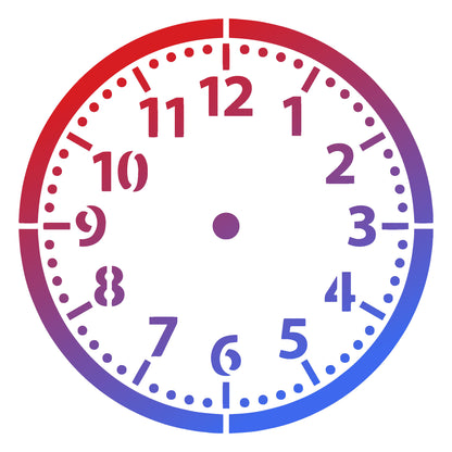 MaxxxMart - Theme Wall Stencil -3(Inches)