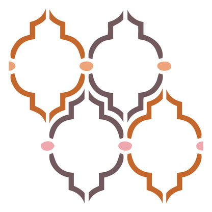 MaxxxMart - Theme Wall Stencil -3(Inches)