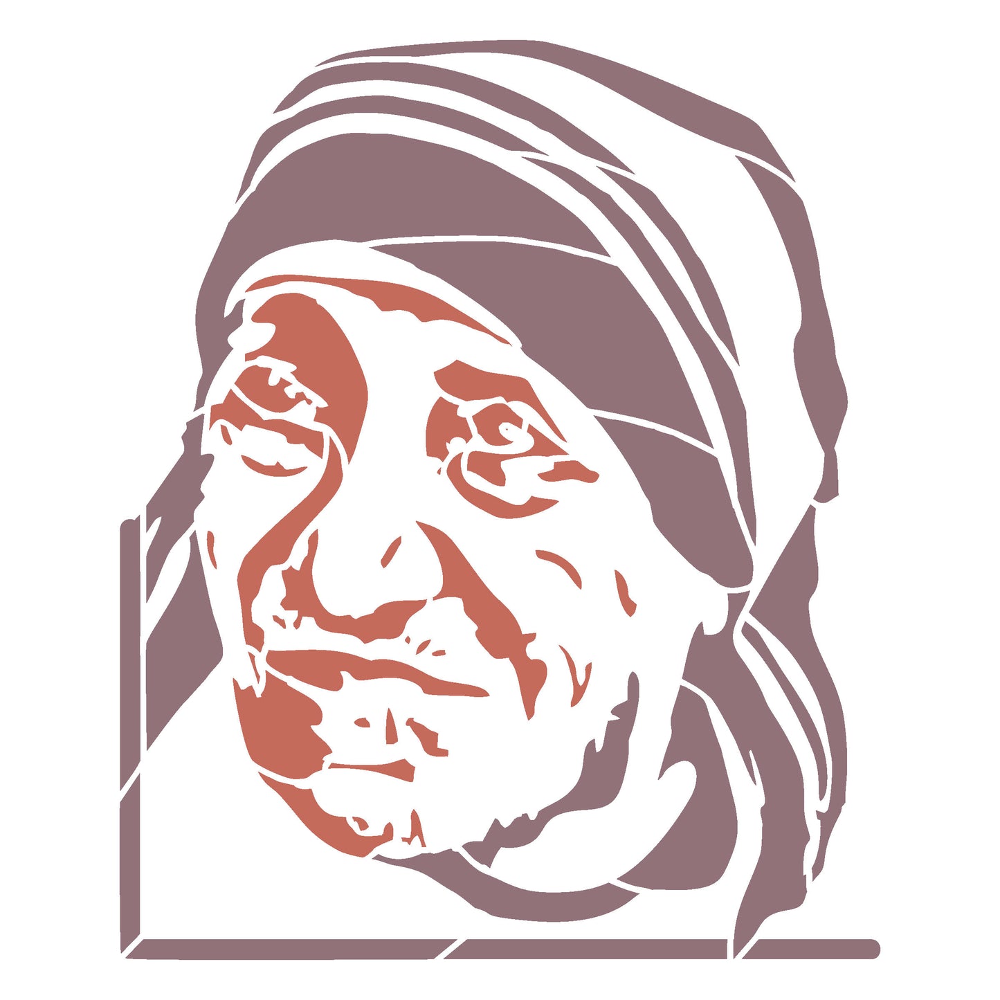 MaxxxMart -Leaders Wall Stencil (Inches)