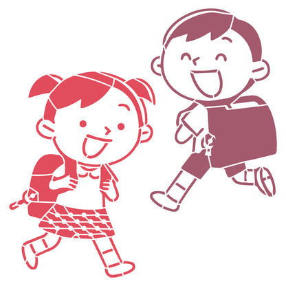 MaxxxMart - Multi Theme Wall stencil (Inches)