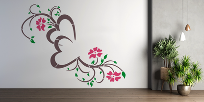 MaxxxMart -Heart Theme Stencil-1 (Inches)