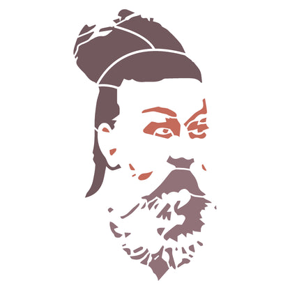 MaxxxMart -Leaders Wall Stencil (Inches)