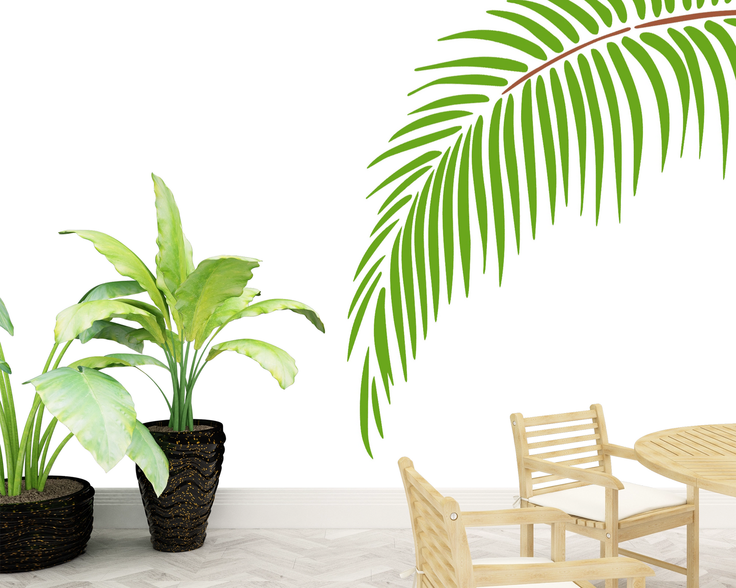 MaxxxMart - Laves Wall Stencil-(Inches)