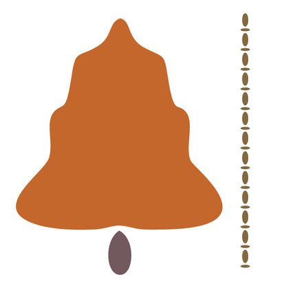 MaxxxMart - God's Theme Wall Stencil-3 (Inches)