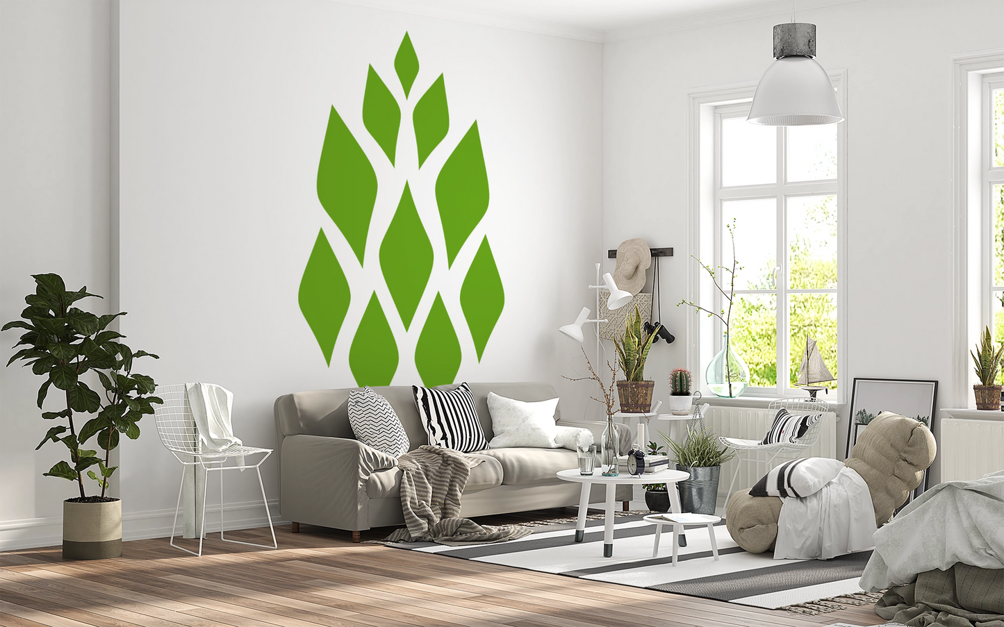 MaxxxMart -Multi Theme Wall Stencil-3 (Inches)