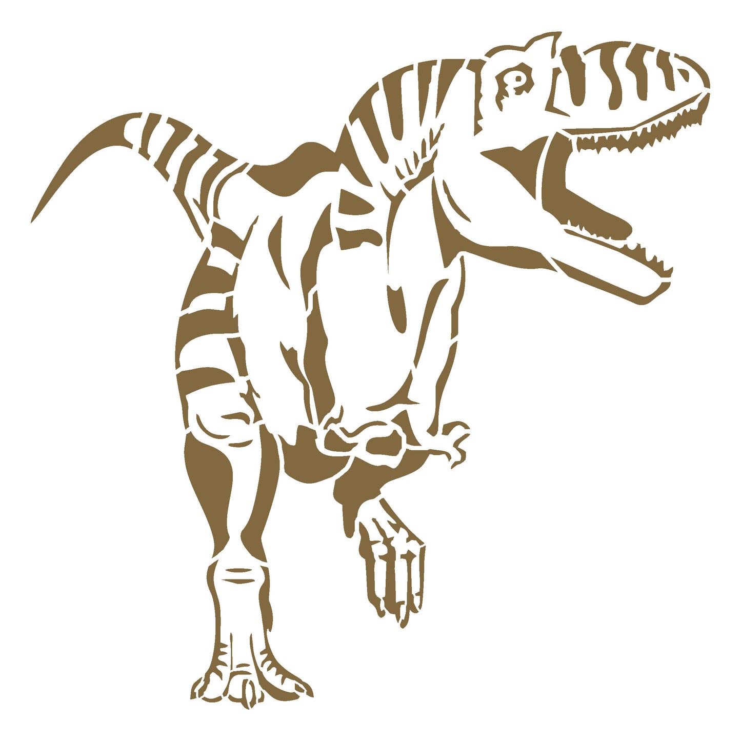 MaxxxMart - Animal Wall Stencil (Inches)