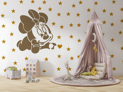 MaxxxMart - Cartoon Wall Stencil (Inches)