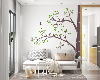 MaxxMart-Trees And Branches Wall Stencil (Inches)