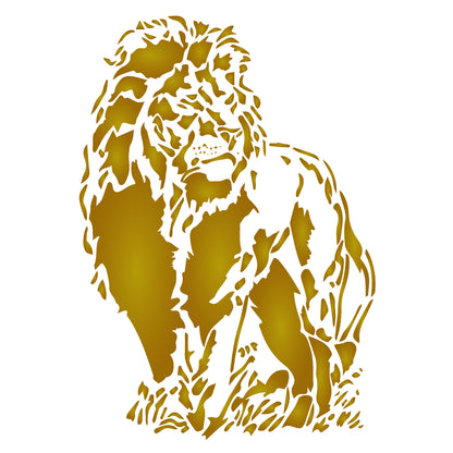 MaxxxMart - Animal Wall Stencil (Inches)