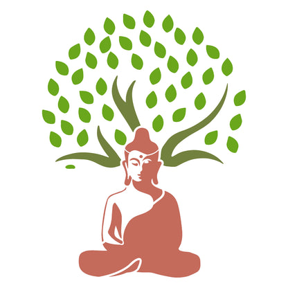 MaxxxMart - God's Theme Wall Stencil (Inches)