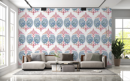 MaxxxMart-Peacock Theme Wall stencil (Inches)