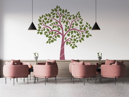 MaxxxMart-Trees And Branches Wall stencil (Inches)