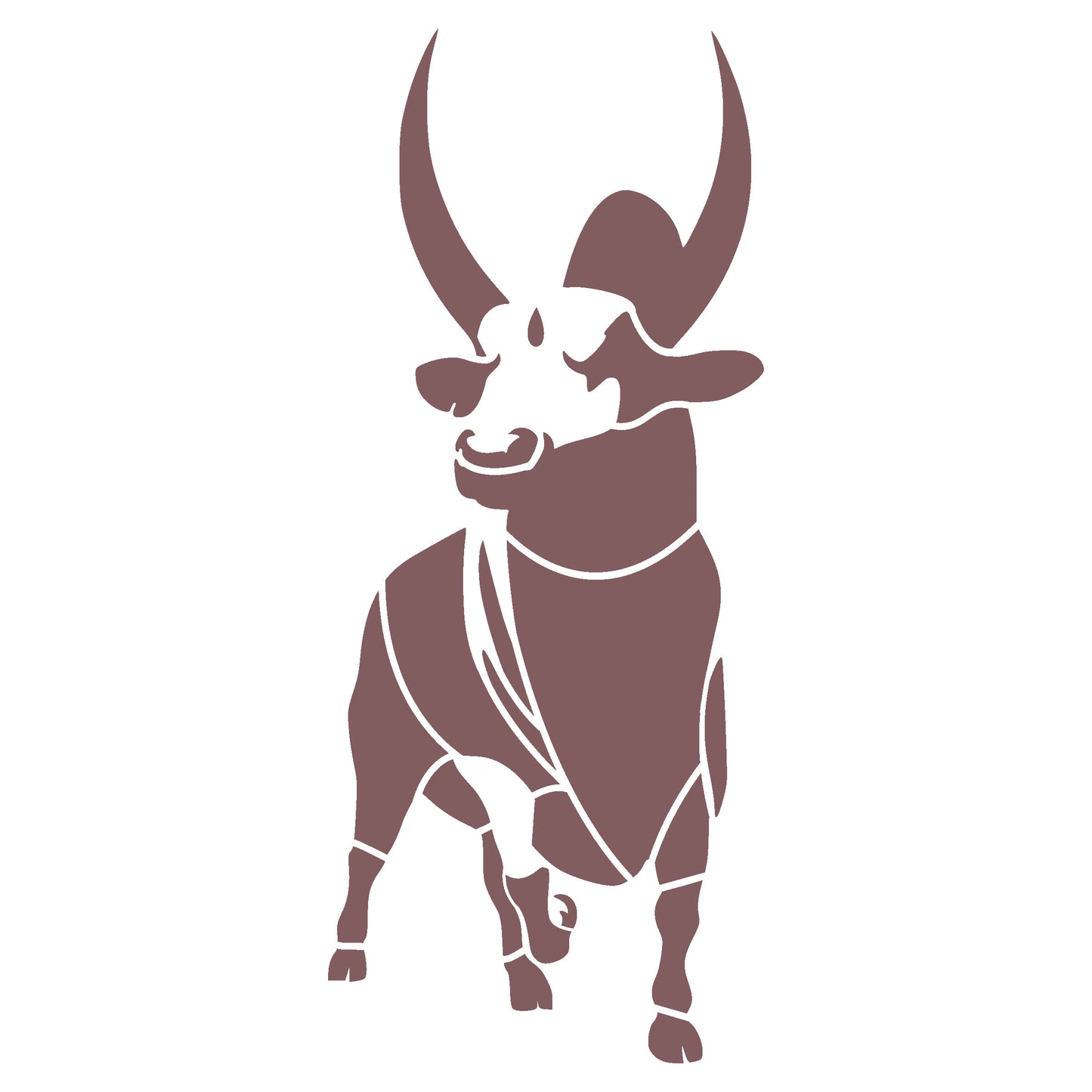 MaxxxMart - Animal Wall Stencil (Inches)