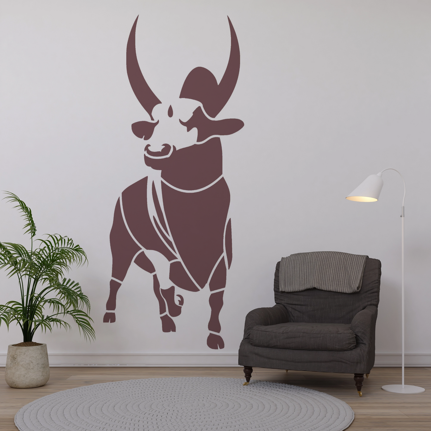 MaxxxMart - Animal Wall Stencil (Inches)