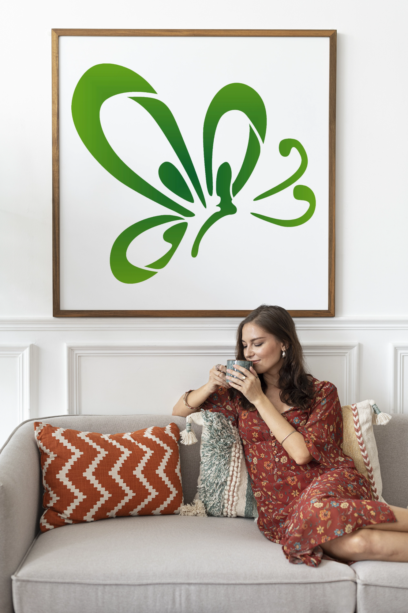 MaxxxMart -Birds Theme Wall Stencil (Inches)