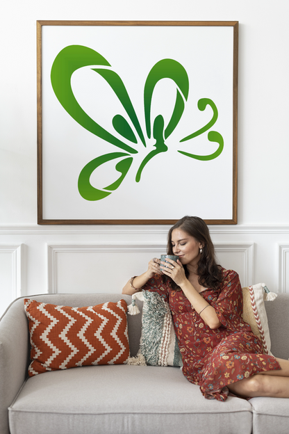 MaxxxMart -Birds Theme Wall Stencil (Inches)