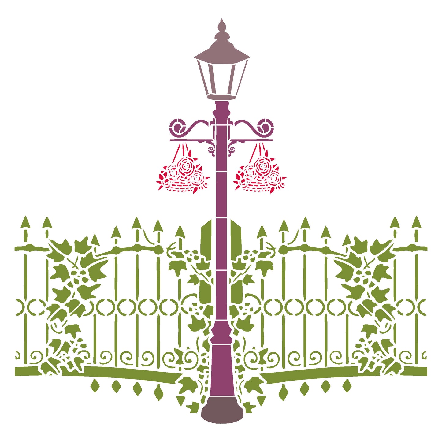 MaxxxMart -Multi Theme Wall Stencil-5 (Inches)