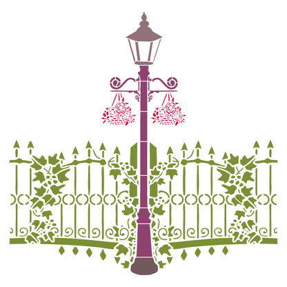 MaxxxMart -Multi Theme Wall Stencil-5 (Inches)