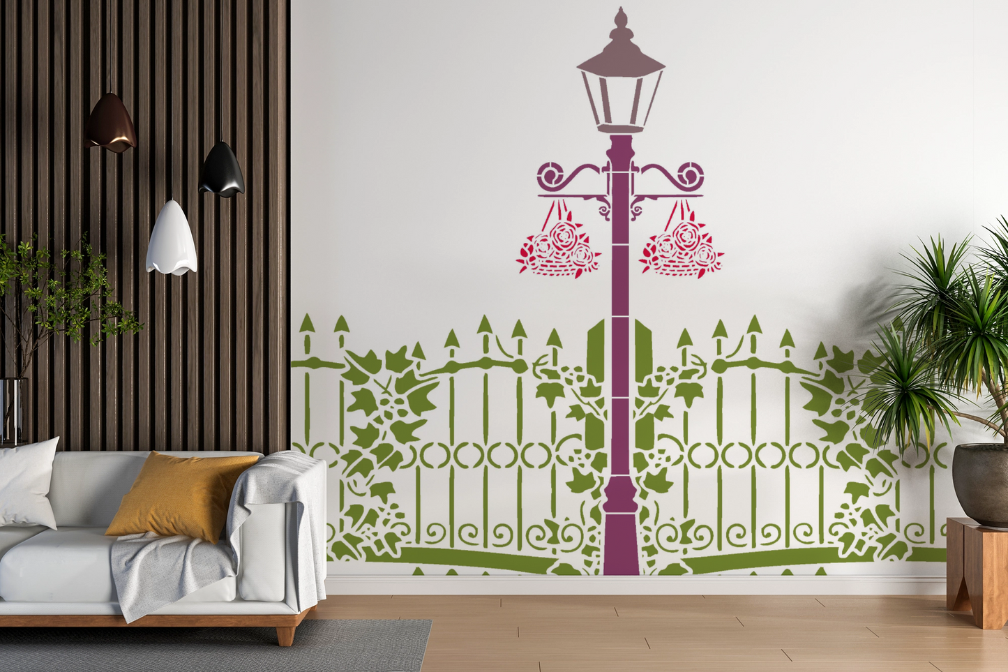 MaxxxMart -Multi Theme Wall Stencil-5 (Inches)