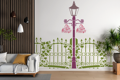 MaxxxMart -Multi Theme Wall Stencil-5 (Inches)