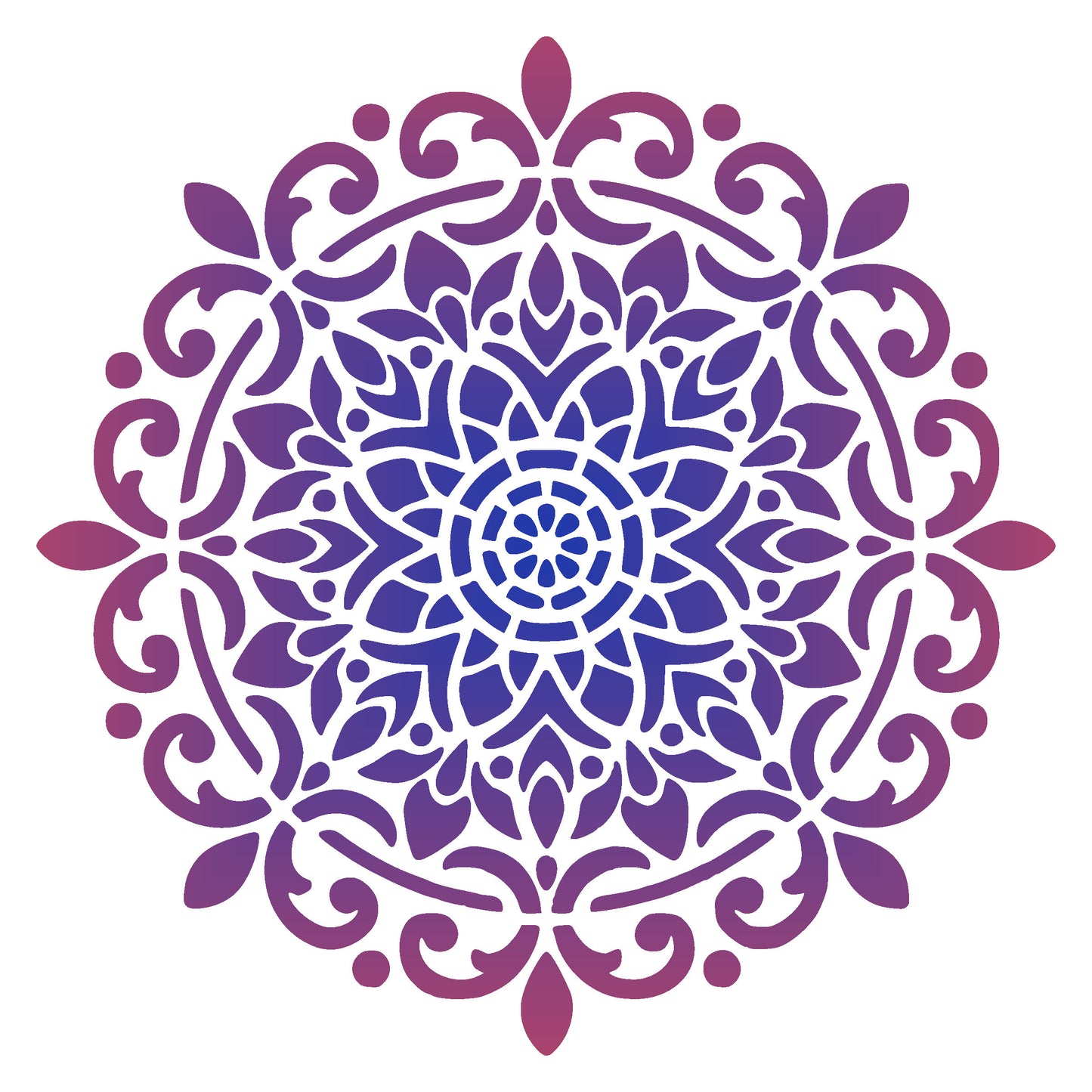 MaxxxMart -Multi Theme Wall Stencil-5 (Inches)