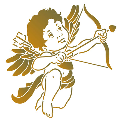 MaxxxMart - Cartoon Wall Stencil (Inches)