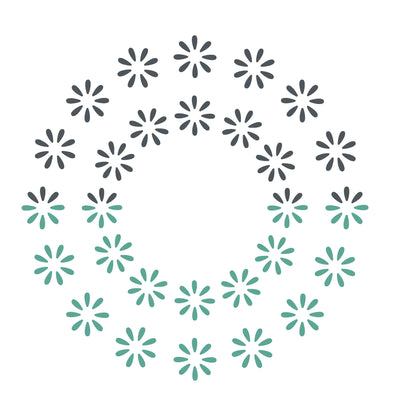 MaxxxMart -Mandala's   Wall Stencil-4 (Inches)