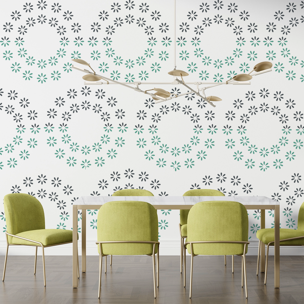 MaxxxMart -Mandala's   Wall Stencil-4 (Inches)