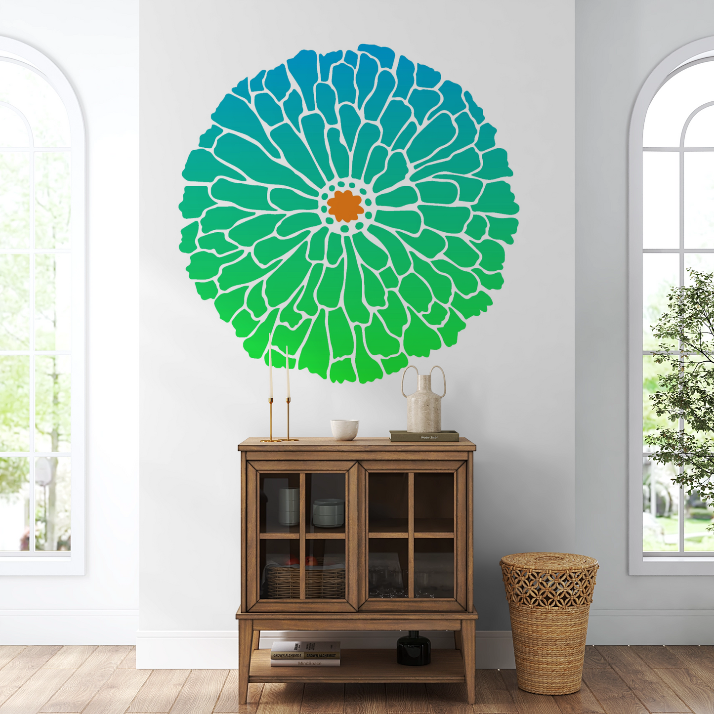 MaxxxMart -Mandala's   Wall Stencil-4 (Inches)