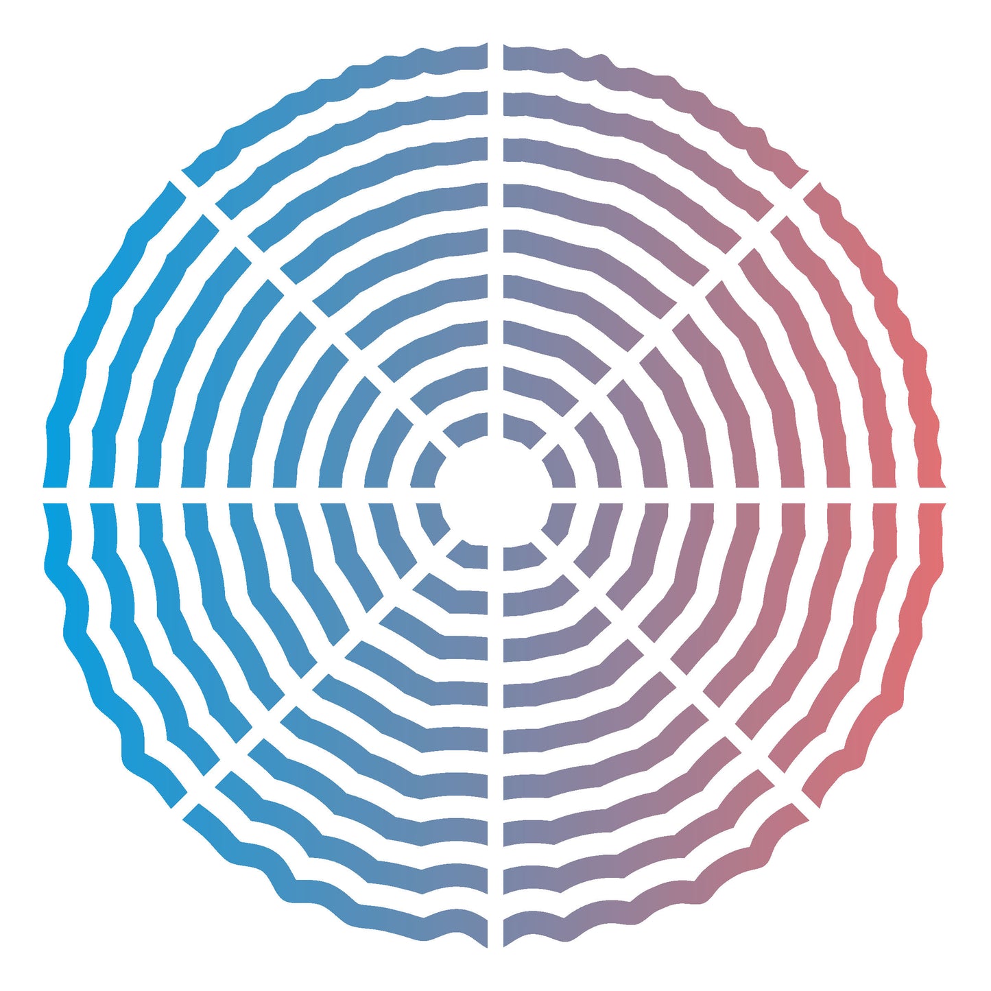 MaxxxMart - Wall Pattern Stencil-1 (Inches)