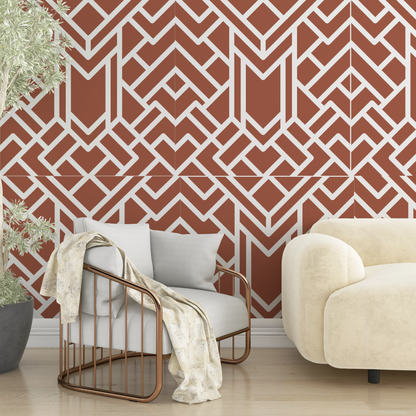 MaxxxMart - Wall Pattern Stencil-4 (Inches)