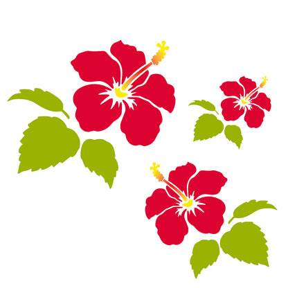 MaxxxMart -Flower Wall Stencil (Inches)