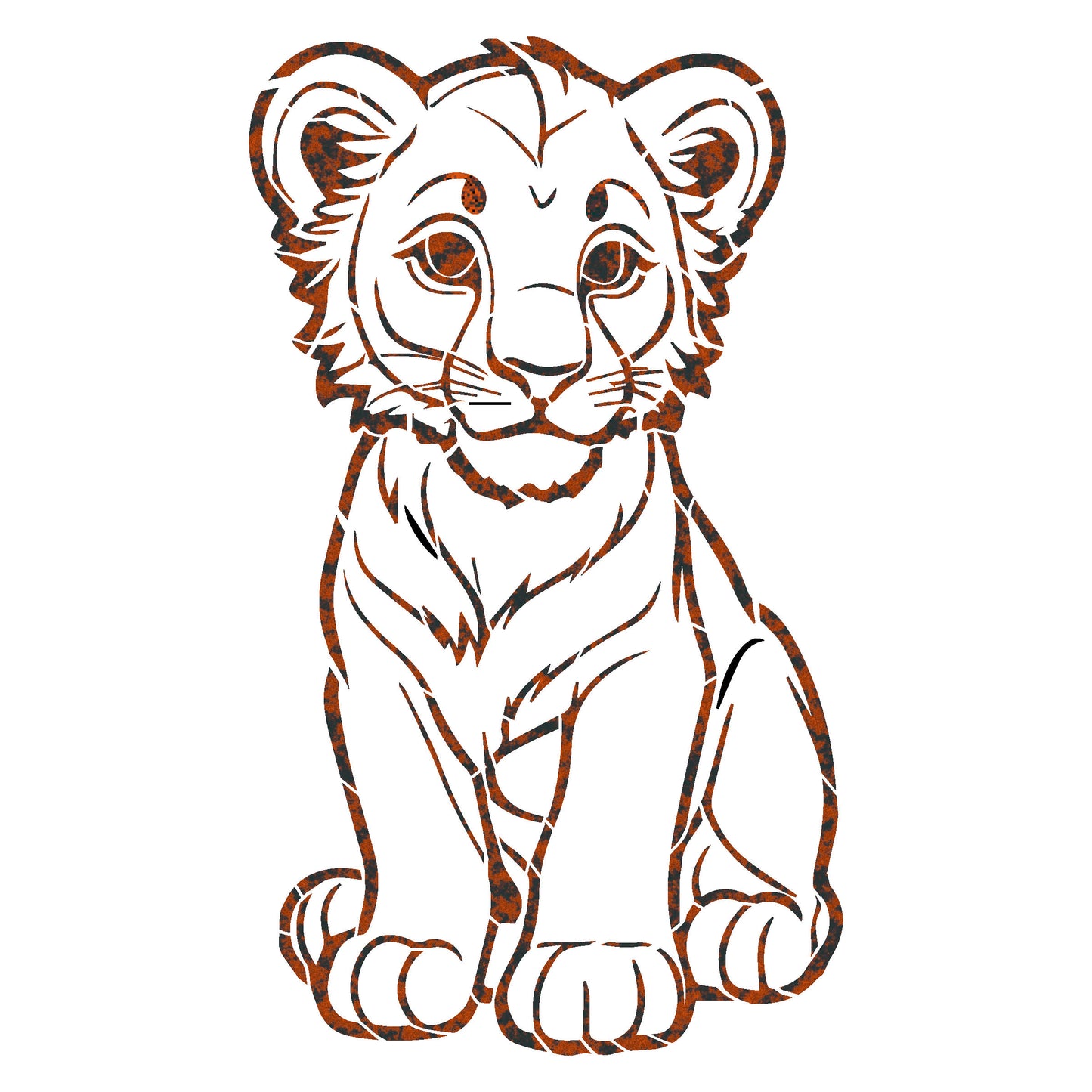 MaxxxMart -Animal's Theme  Wall Stencil (Inches)