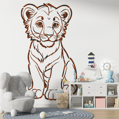 MaxxxMart -Animal's Theme  Wall Stencil (Inches)