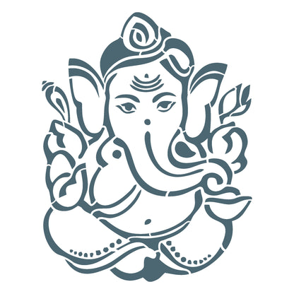 MaxxxMart -God's Theme Wall Stencil-2 (Inches)