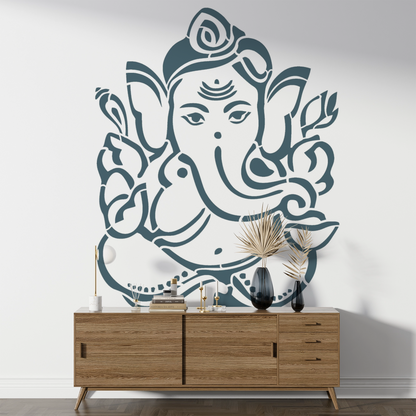 MaxxxMart -God's Theme Wall Stencil-2 (Inches)