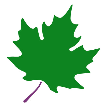 MaxxxMart -Leaf Pattern  Wall Stencil (Inches)