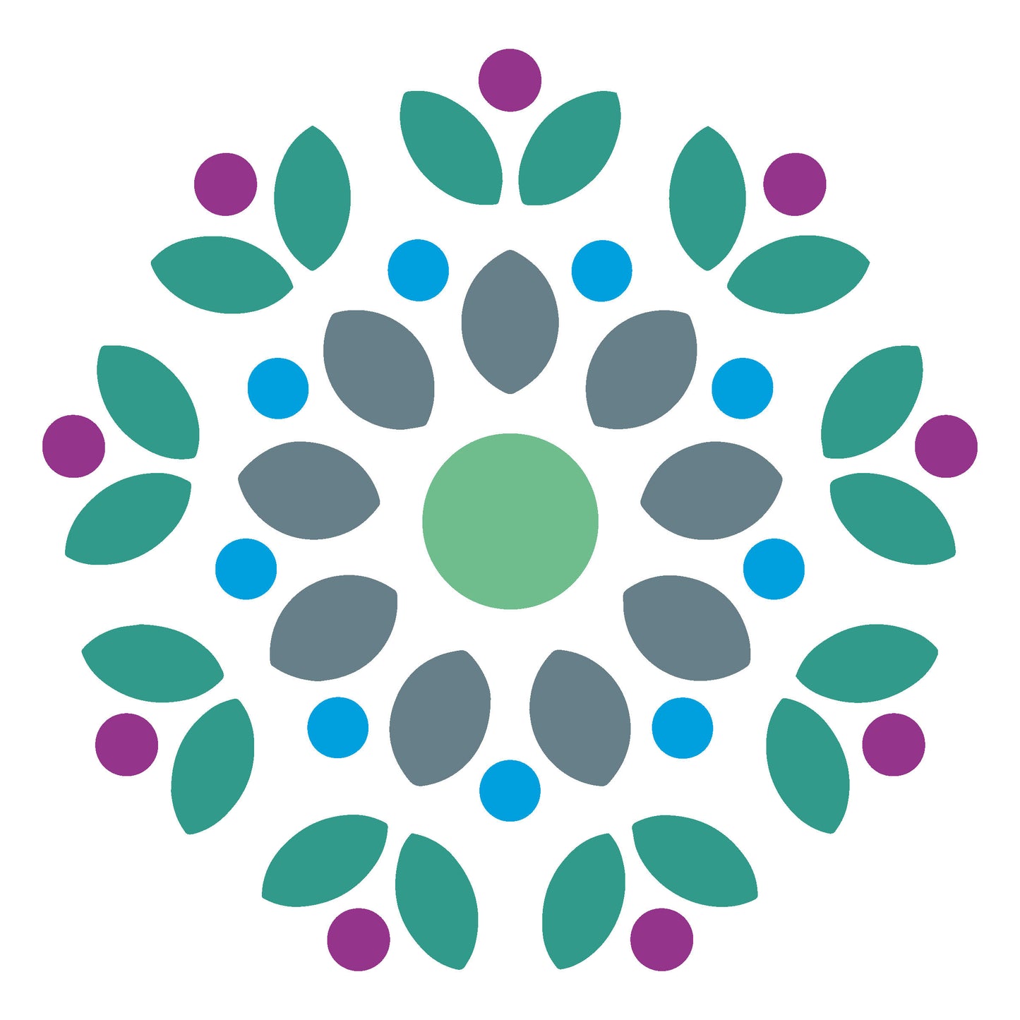 MaxxxMart -Mandala Pattern  Wall Stencil-2 (Inches)