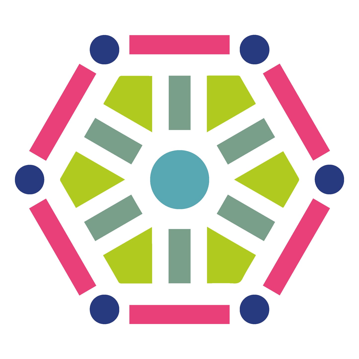 MaxxxMart -Tiles Pattern  Wall Stencil-2 (Inches)