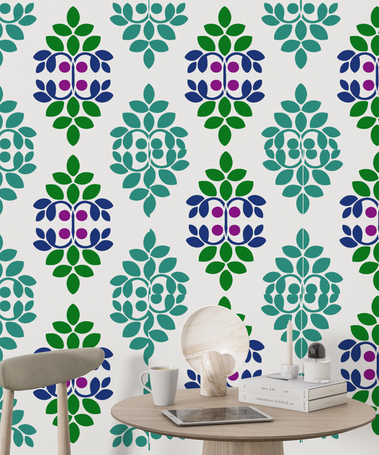 MaxxxMart -Tiles Pattern  Wall Stencil-3 (Inches)