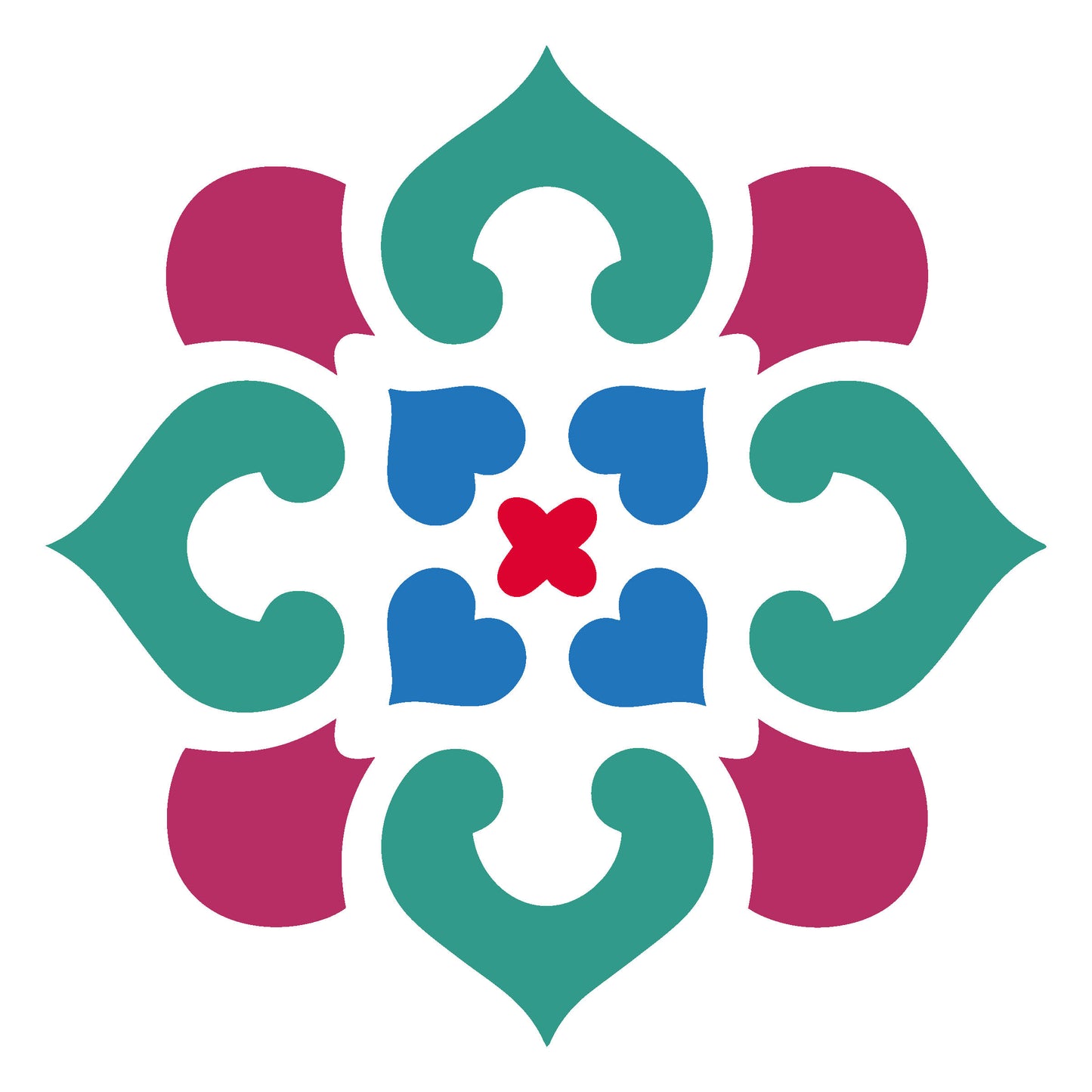 MaxxxMart -Tiles Pattern  Wall Stencil-3 (Inches)