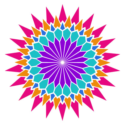 MaxxxMart -Mandala's   Wall Stencil-3 (Inches)