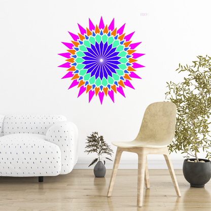 MaxxxMart -Mandala's   Wall Stencil-3 (Inches)