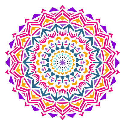 MaxxxMart -Mandala's   Wall Stencil-3 (Inches)