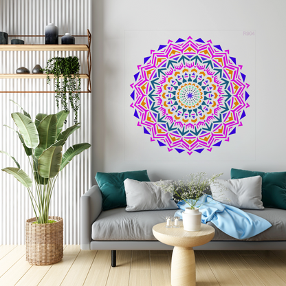 MaxxxMart -Mandala's   Wall Stencil-3 (Inches)