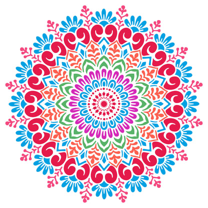 MaxxxMart -Mandala's   Wall Stencil-3 (Inches)