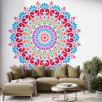 MaxxxMart -Mandala's   Wall Stencil-3 (Inches)