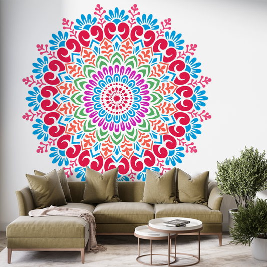 MaxxxMart -Mandala's   Wall Stencil-3 (Inches)