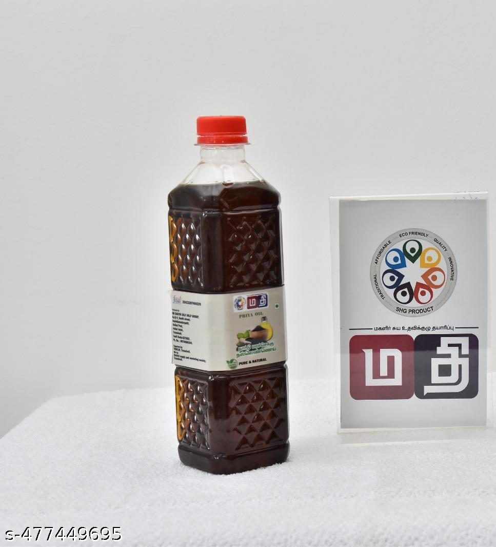MaxxxMart - Priya's Traditional Wood-Pressed Sesame (Gingelly) Oil – Unrefined & Pure